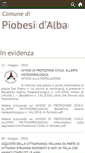 Mobile Screenshot of comune.piobesidalba.cn.it